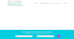 Desktop Screenshot of mycoachjess.com